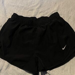 Nike Women’s Tempo Fashion Dri-fit running shorts, black, size medium